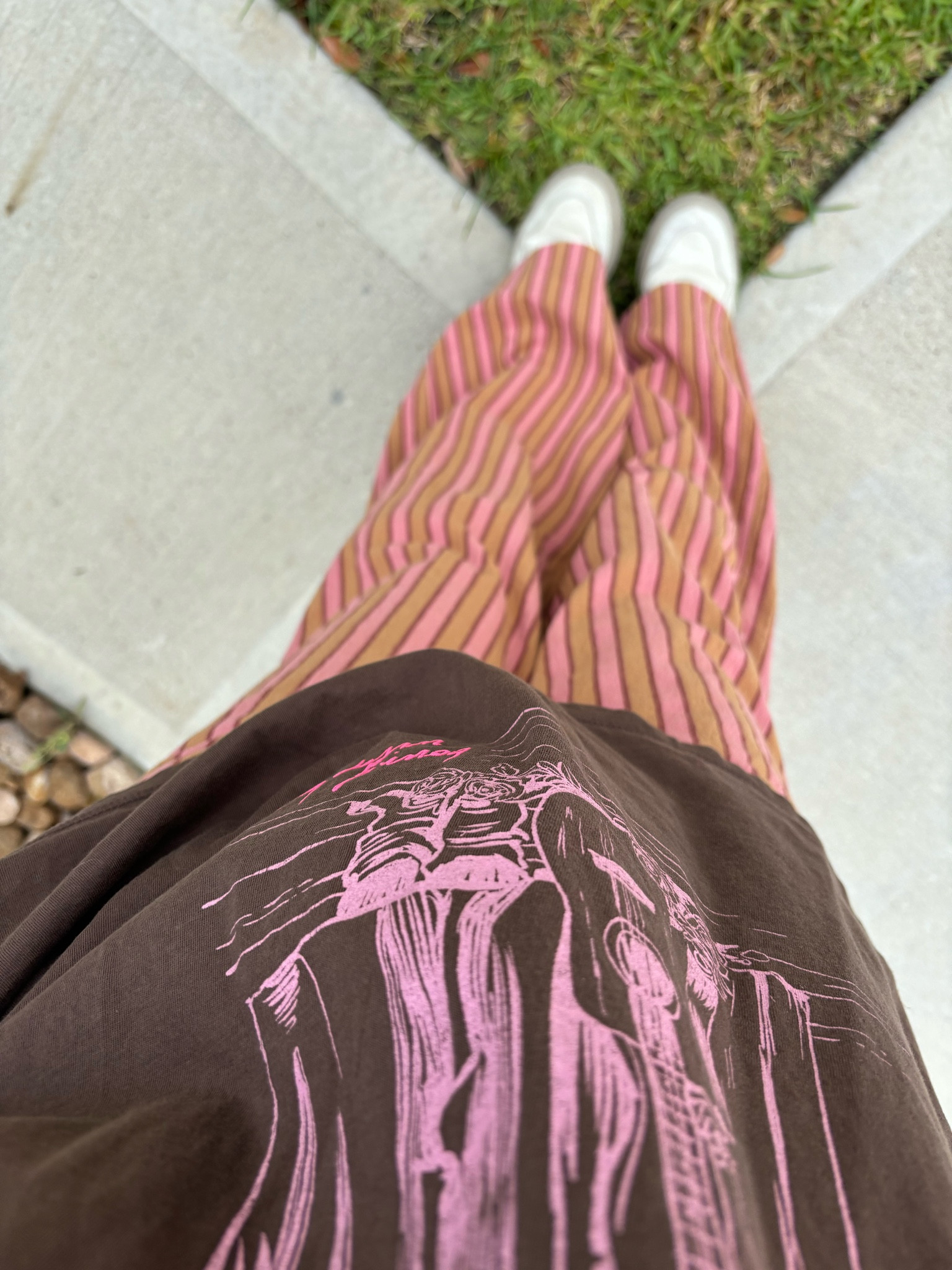 Fun summer/fall look! These pants are such good quality, and available in all sizes AND on sale at Dillards! Other colors still available at Free People. I paired them with a OS Daydreamer tee today, but they look so cute with a tank or even a sweater for fall. I’m wearing a medium  

#LTKSummerSales #LTKStyleTip #LTKSaleAlert