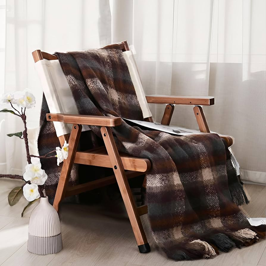ZonLi Brown Throw Blanket, Fall Throw Blanket for Home Decor, Soft Lightweight Cozy All Season De... | Amazon (US)
