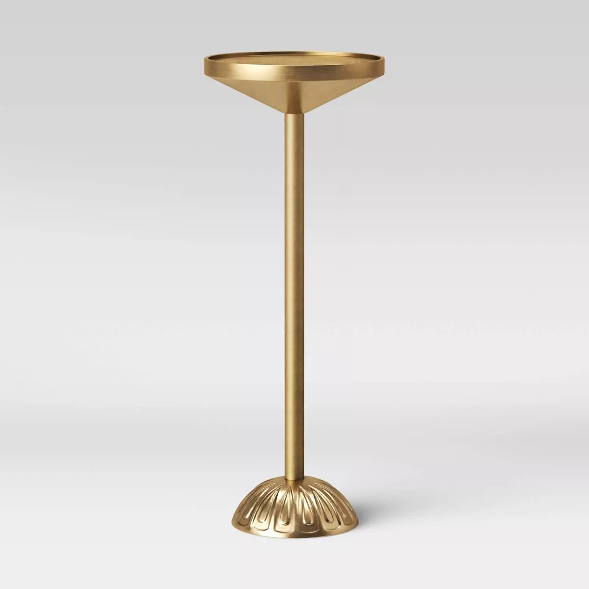 Catalana Round Figural Metal Drink Table Brass - Threshold™ | Target