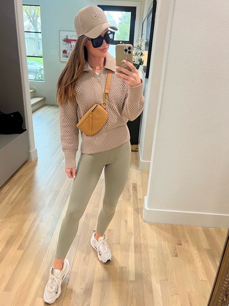 Cutest new varley pieces! Size small leggings and sweater 
Code WhitneyG15 for 15% off my belt bag! I have it in two colors - real leather and amazing quality!

#LTKunder100 #LTKstyletip #LTKfit
