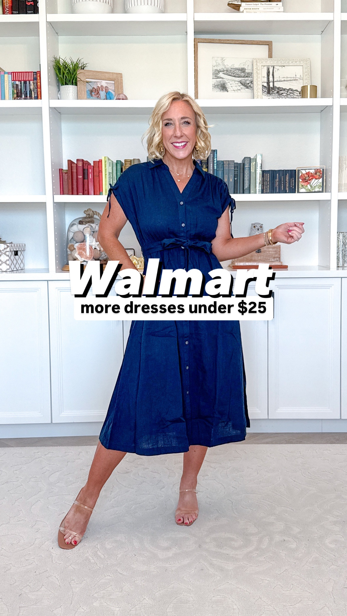 Walmart dresses under $25:
1. Sleeveless eyelet dress- size XS. Comes in 5 colors. $24.98. 
2. Sleeveless midi eyelet dress - size XS. Comes in 4 colors. $24.98. 
3. Sleeveless mix tank dress - size XS. Comes in 4 colors. $17.98.
4. Midi shirtdress - size XS. Comes in 5 colors. $22.98.
5. Short sleeve eyelet dress - size XS. Comes in 5 colors. $24.98. 

#LTKOver40 #LTKSeasonal #LTKFindsUnder50