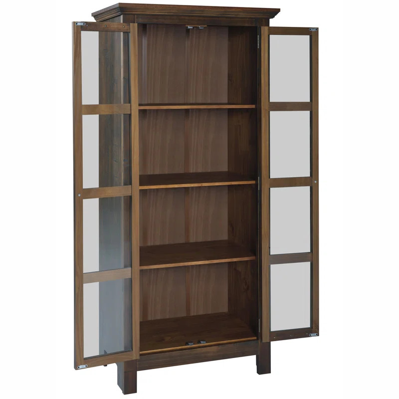 Gracie Oaks Colucci 71'' Tall Solid Wood 2 - Door Accent Cabinet & Reviews | Wayfair | Wayfair North America
