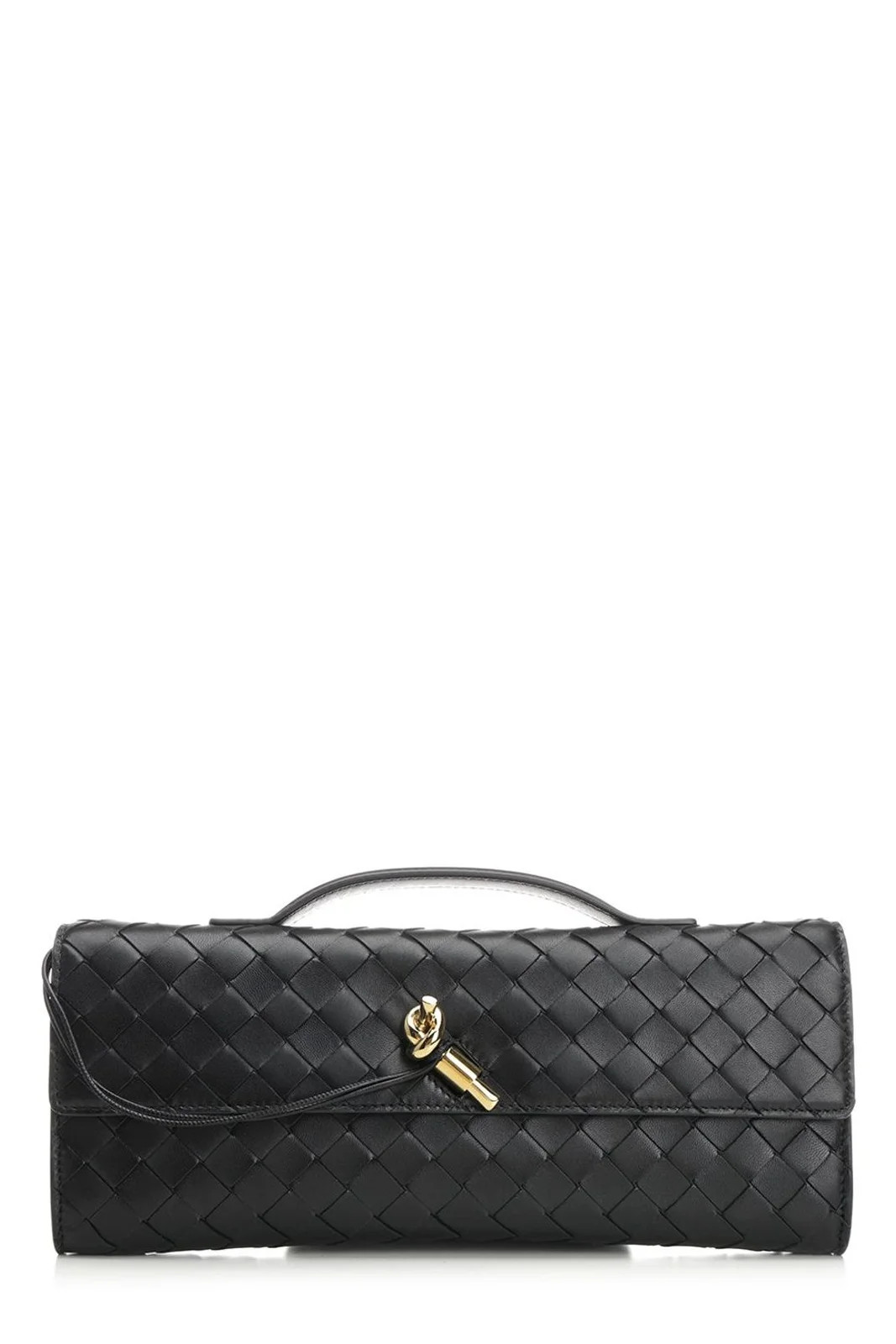 Bottega Veneta Andiamo Intrecciato Clutch Bag | Cettire Global