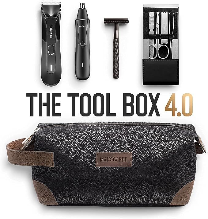 MANSCAPED™ The Tool Box 4.0 Contains: The Lawn Mower™ 4.0 Electric Trimmer, The Weed Whacker... | Amazon (US)