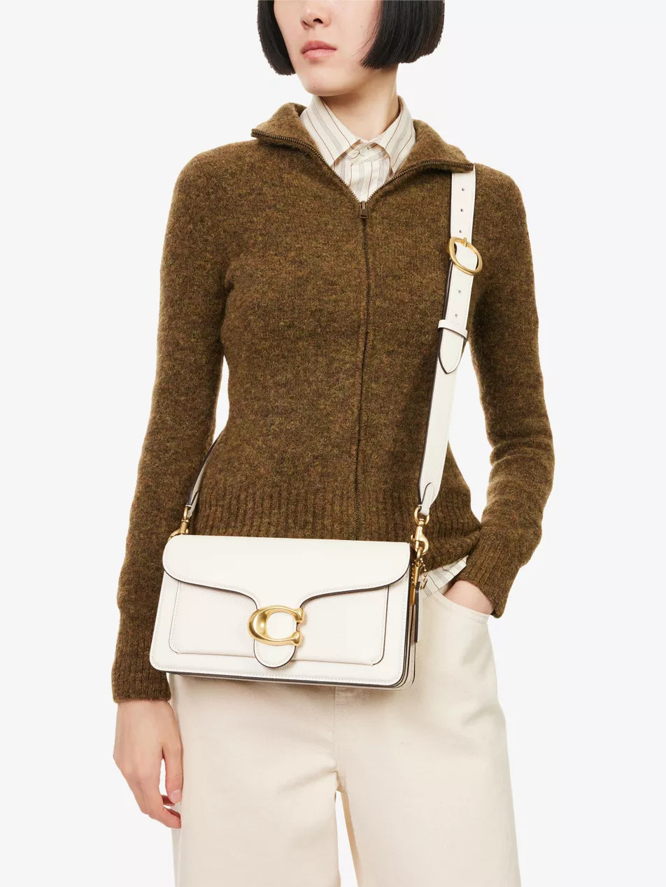 Tabby 26 pebbled-leather shoulder bag | Selfridges