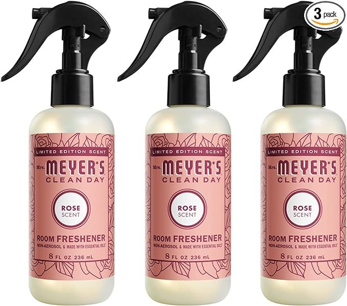 MRS. MEYER'S CLEAN DAY Room and Air Freshener Spray, Non-Aerosol Spray Bottle Infused with Essent... | Amazon (US)
