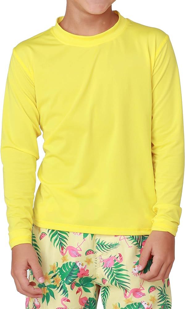 INGEAR Boy's UPF50+ Long Sleeve UV Sun Protection Shirts Quick Dry Outdoor Shirt for Fishing Runn... | Amazon (US)