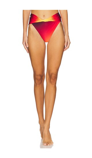 X REVOLVE Lily Bikini Bottom in Sunset Ombre | Revolve Clothing (Global)