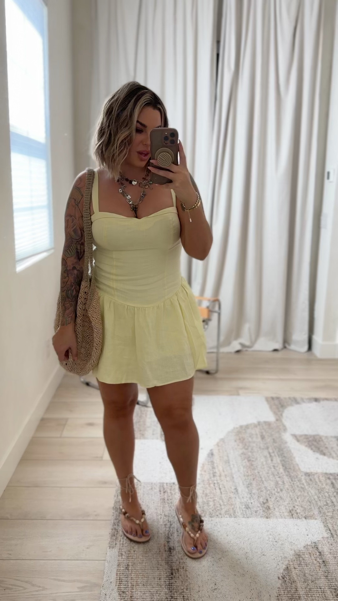 Size L regular 
Use my stackable code DRESSESAF to save extra 15% off 
Linked similar bag mine is old 
Also linked my cakes nip covers I’m using here 