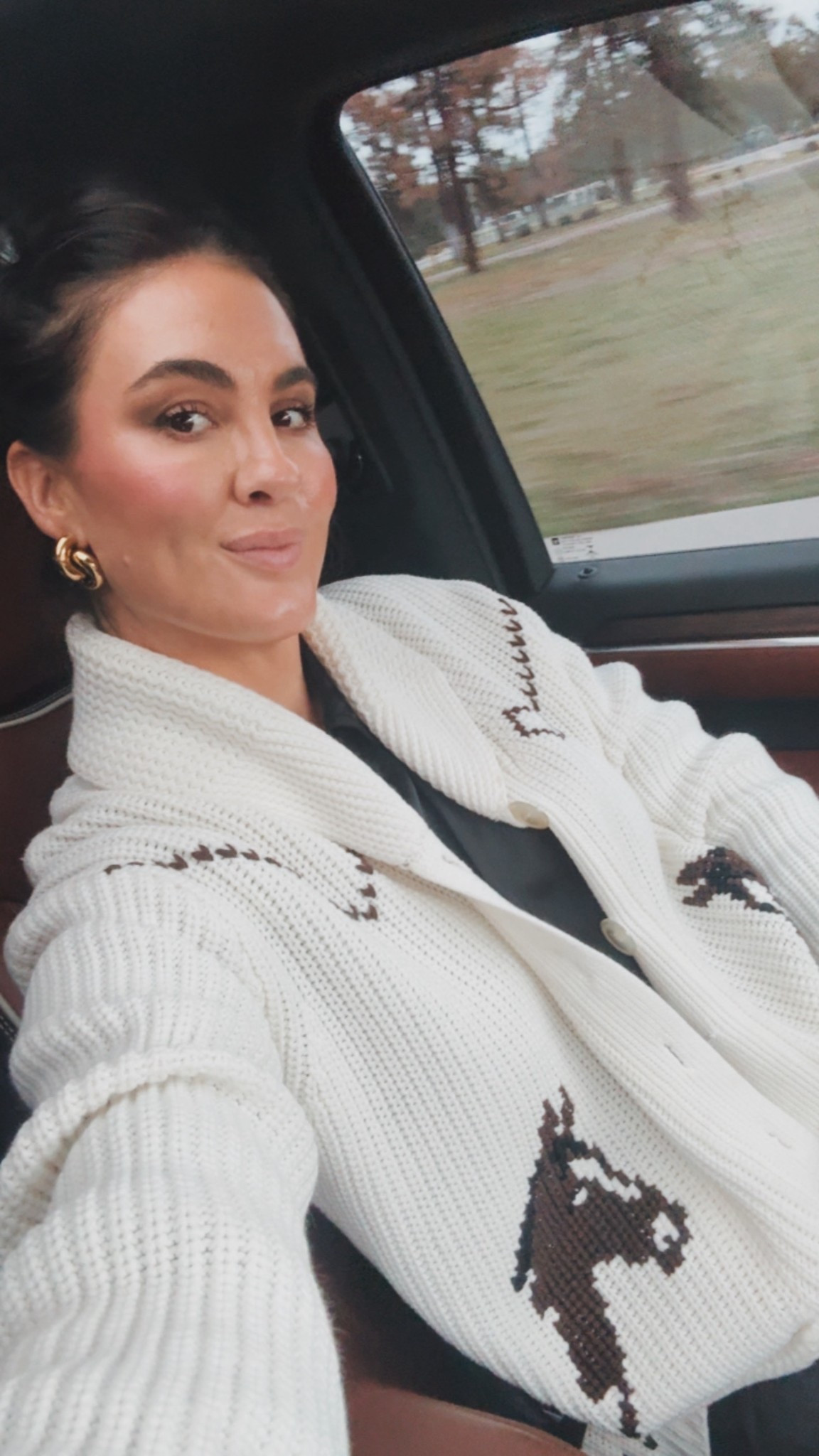 Vintage Horse Cardigan 