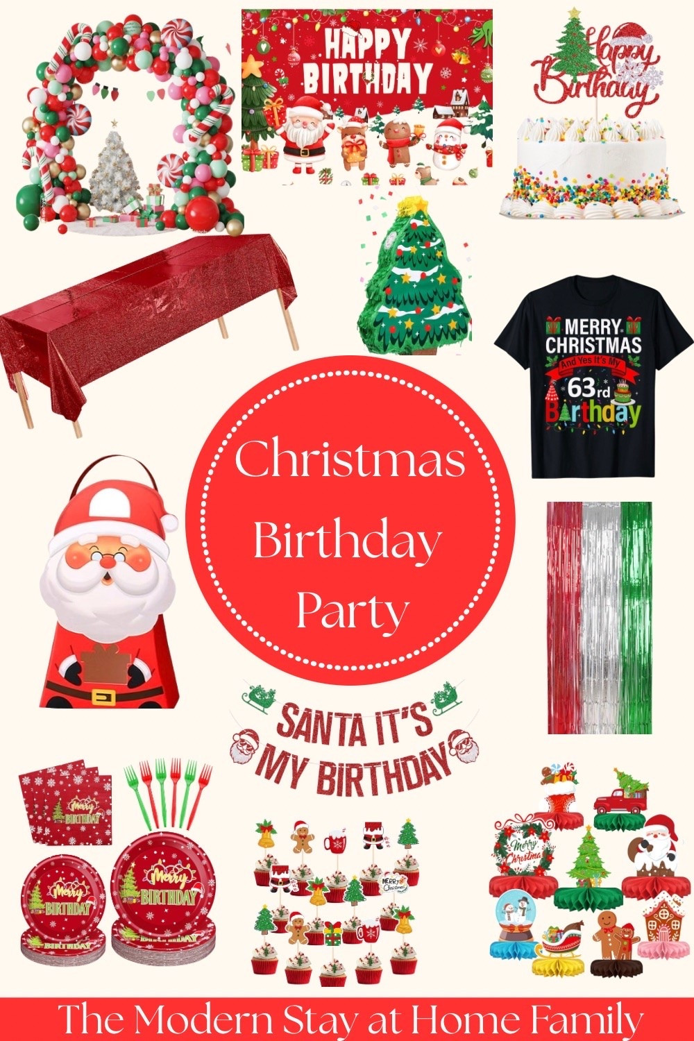 A Christmas birthday is the perfect excuse to combine the magic of a birthday party with all the cozy, festive fun of the holiday season! 🎄🎂✨ Think Christmas birthday party decorations, festive birthday cake ideas, Christmas party table decor, holiday birthday party favors, Christmas balloon decorations, cozy winter party details, and plenty of twinkling lights.

Whether you’re planning a December birthday party for a child, a winter birthday celebration, or a festive Christmas-themed birthday party, these finds make it easy to create a celebration that feels extra special without making it complicated. From Christmas birthday party supplies and decorations to cake toppers, table settings, party favors, and festive details, I’ve rounded up ideas to help you create the sweetest holiday birthday celebration! 🎁❤️

Christmas birthday party ideas, Christmas birthday decorations, December birthday party ideas, winter birthday party ideas, Christmas themed birthday party, holiday birthday party, kids Christmas birthday party, Christmas party decorations, Christmas birthday cake ideas, winter birthday decorations, Christmas balloon decor, birthday party supplies, Christmas party favors, holiday party ideas, festive birthday ideas, December birthday ideas, Christmas table decor, winter party decorations, Christmas celebration ideas, kids birthday party ideas

#LTKSeasonal #LTKKids #LTKSaleAlert