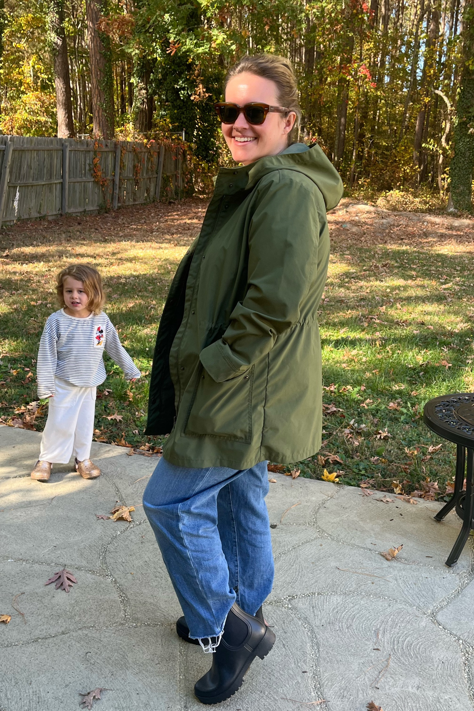 A classic green rain jacket is my favorite Fall accessory. This one from J. Crew is no longer sold, but I linked a couple others that are on huge sale right now!

#LTKSeasonal #LTKSaleAlert #LTKFindsUnder100