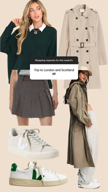 Preppy style, transitional seasonal weather, early spring outfit ideas, winter outfits, new sneakers for spring, classic style, trench coat, European travel style

#LTKstyletip #LTKworkwear #LTKtravel