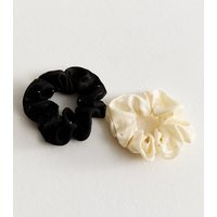 Pack Of 2 Studded Scrunchie New Look | New Look (UK)