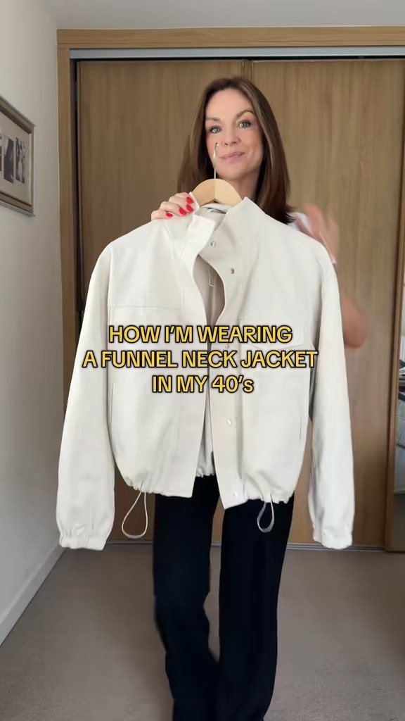 Funnel neck jacket outfits. 

#LTKspring #LTKuk