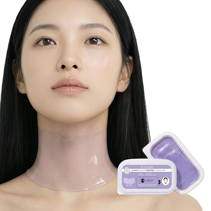 Hydrogel Collagen Neck Mask - Bulk Pack for Daily Korean Skin Care Routine - Melting Essence Gel ... | Amazon (US)