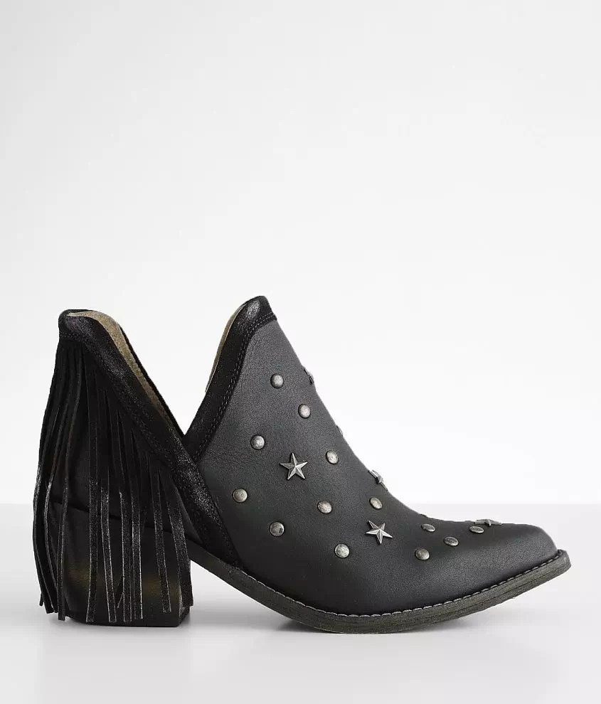 by Corral Fringe Leather Ankle Boot | Buckle
