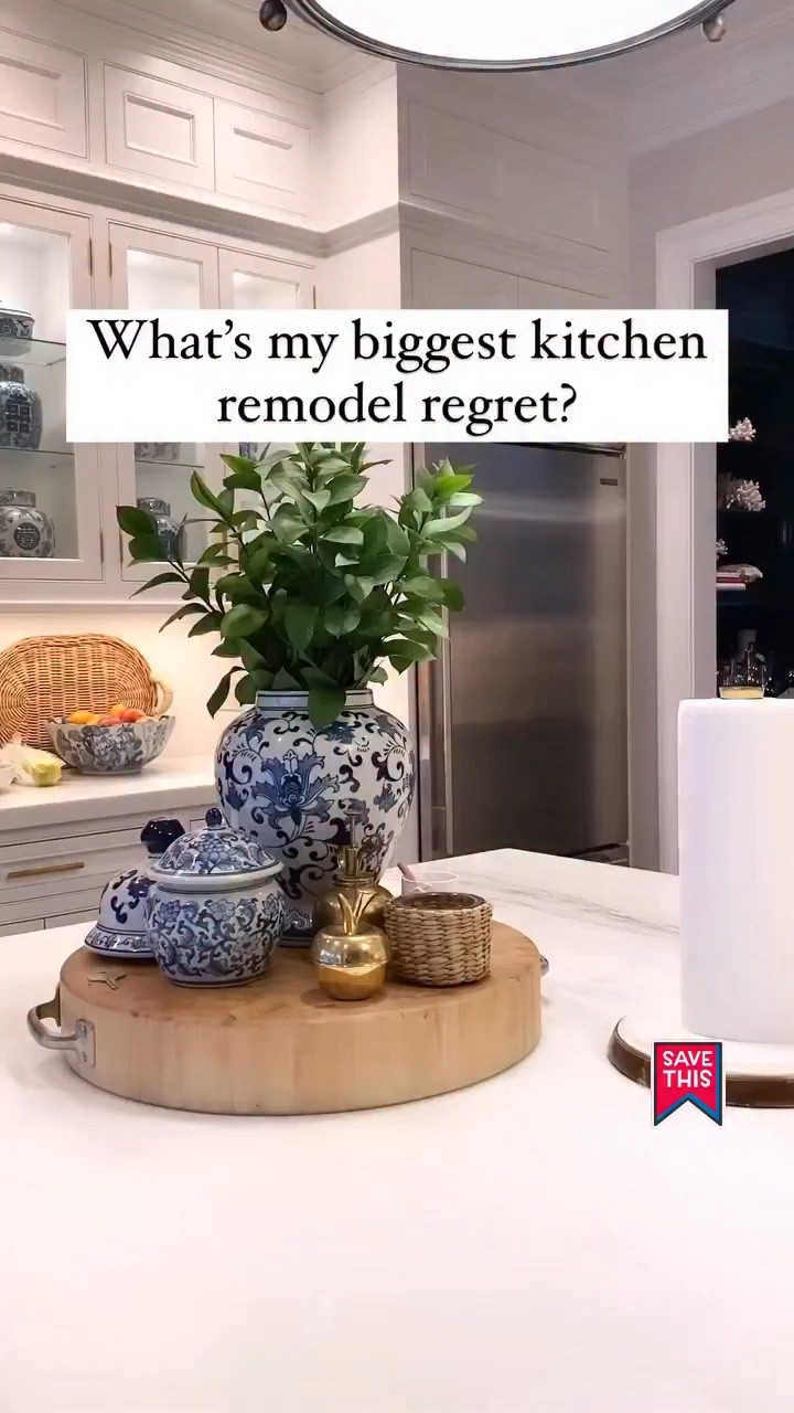 It’s the little things that get you every time-save this for your remodel so you do t make the same mistake:) #kitchens #homedecor