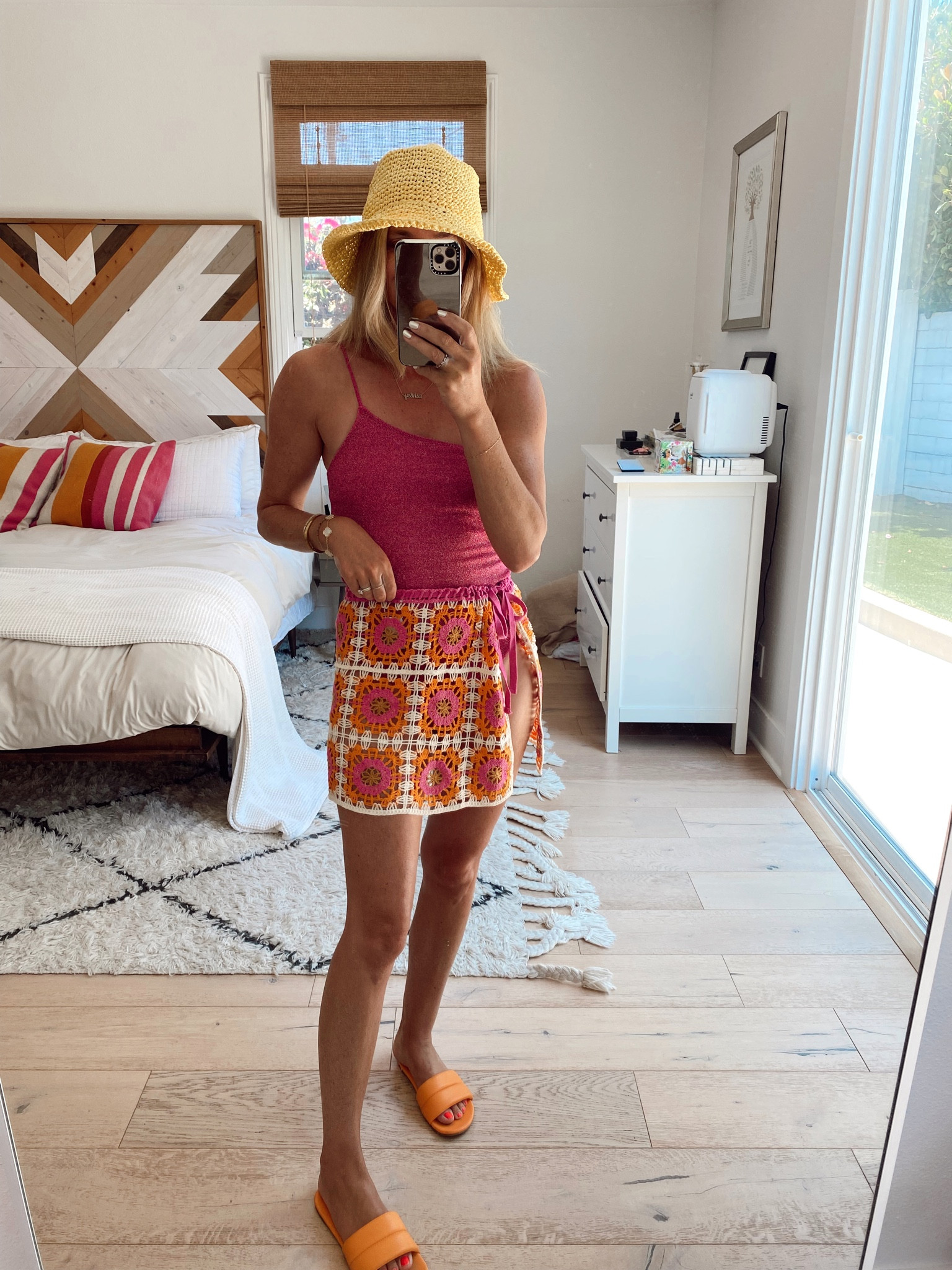 Yellow bucket hat and orange Beek sandals. 10% off with code ASHNFASHN10 

#LTKswim #LTKshoecrush #LTKsalealert