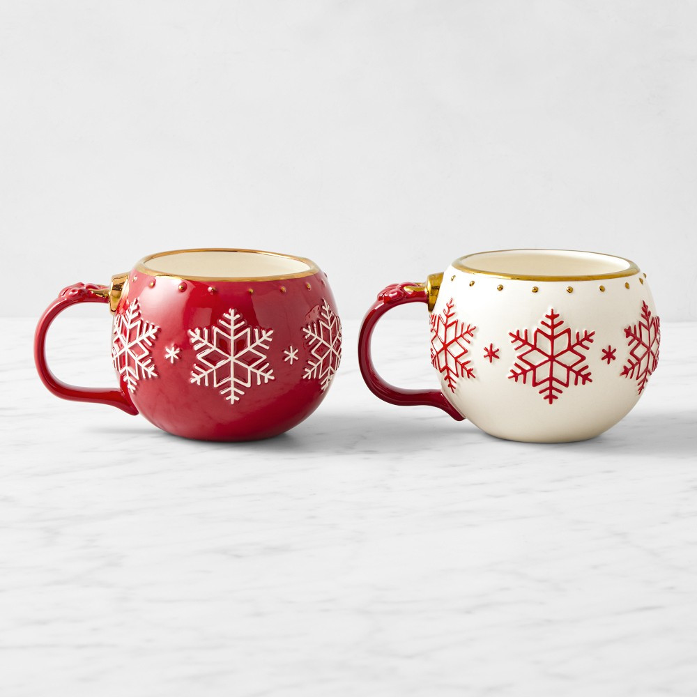 Ornament Figural Mugs | Williams-Sonoma