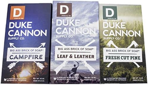 Duke Cannon Supply Co. - Great American Frontier Men's Big Brick of Soap Set (3 Pack Assortment 1... | Amazon (US)