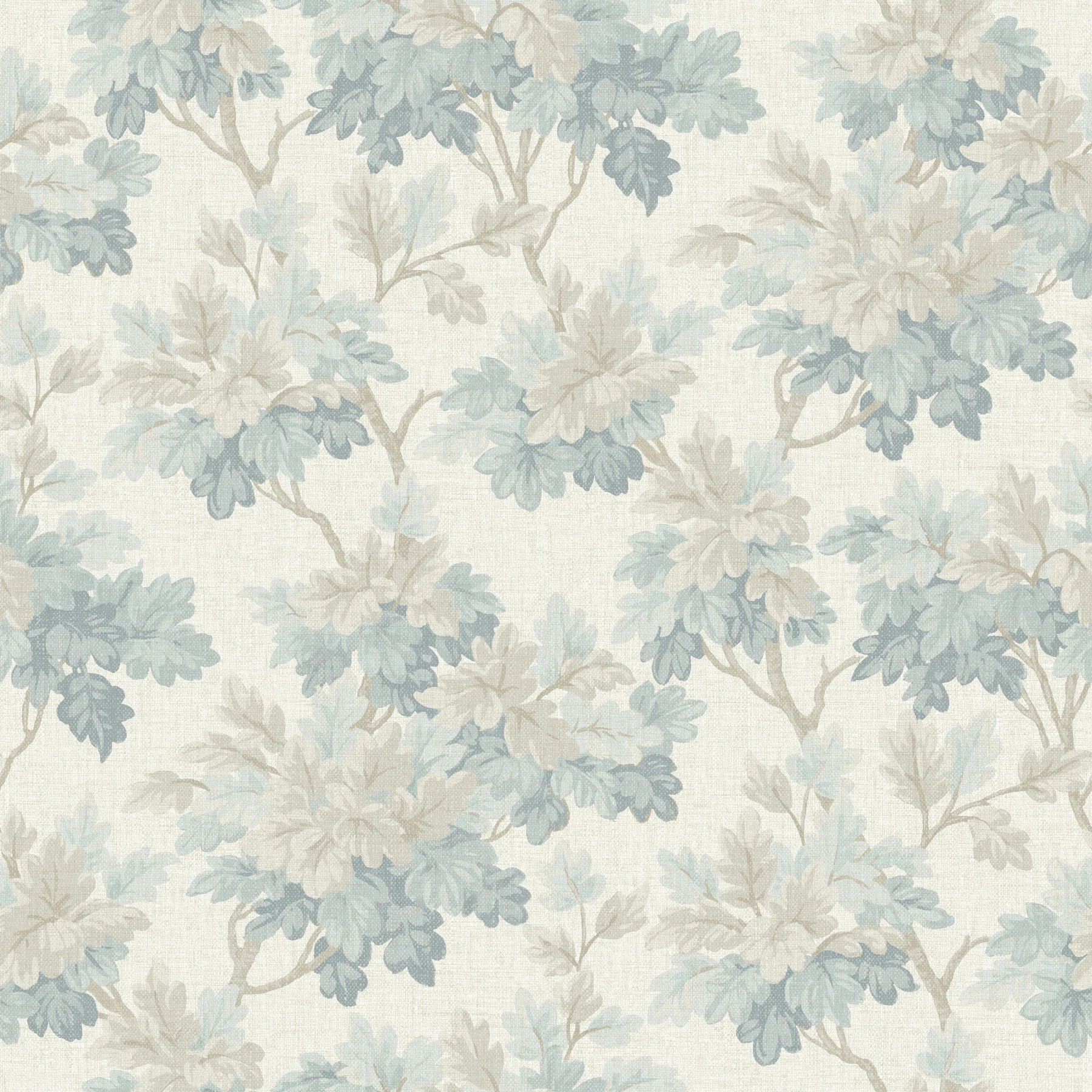 Oakcliff Stone Leaf Trail Wallpaper | Birch Lane