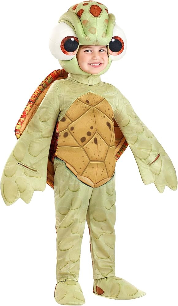 Disney Finding Nemo Squirt Costume For Toddlers | Officially Licensed Sea Turtle Halloween Outfit... | Amazon (US)