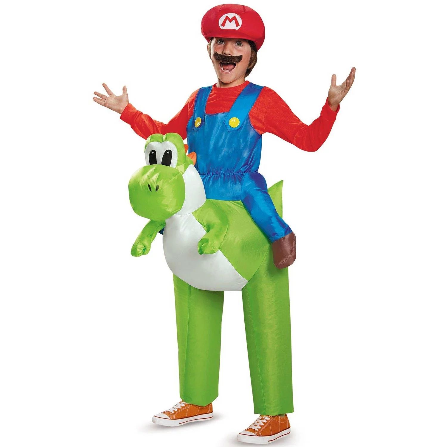 Disguise Mario Bros. Boy's Halloween Fancy-Dress Costume for Child, One Size | Walmart (US)