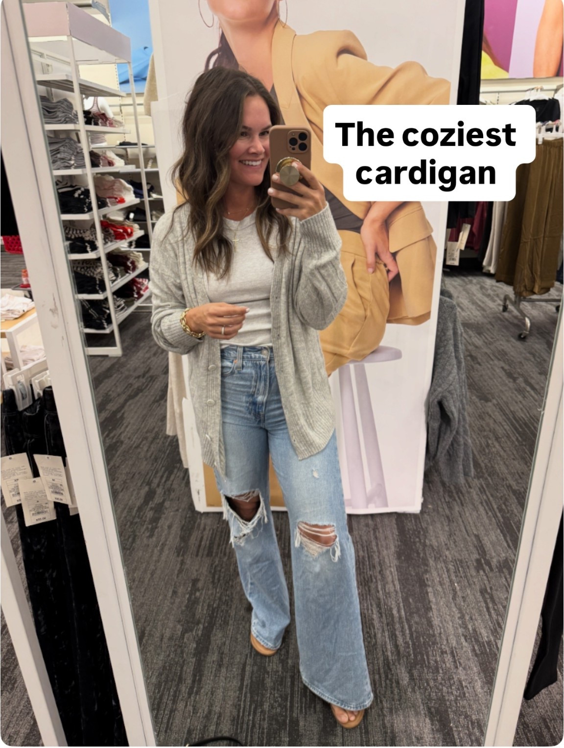 Target cardigan and old navy tee- similar jeans linked but love this cozy outfit #casualoutfit #cozyoutfit #winteroutfit #targetstyle 

#LTKgrwm #LTKFindsUnder50 #LTKootd