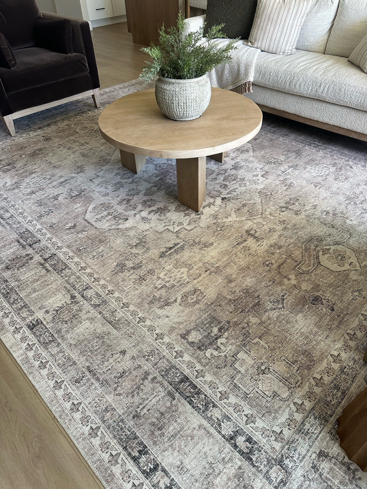 My favorite washable rug. This is a 9X12 but other sizes are available. I love the muted neutral color tones and the softness and comfort it offers. So many compliments on this rug!! One of the best sellers !

#LTKHome #LTKSaleAlert #LTKxNSale