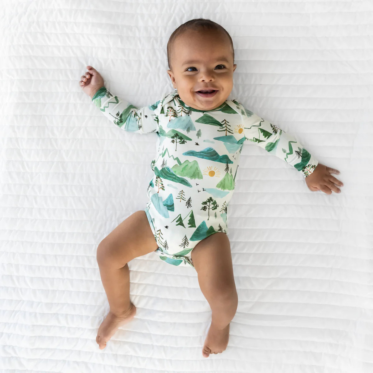 Mountain Mist Bodysuit | Little Sleepies