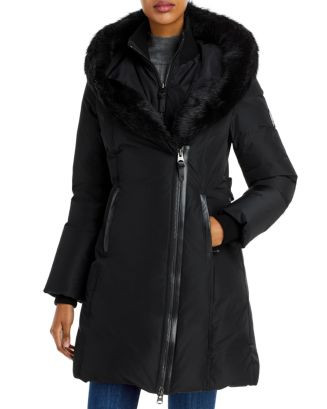 Mackage Kay Hooded Down Shearling Coat  | Bloomingdale's Women | Bloomingdale's (US)