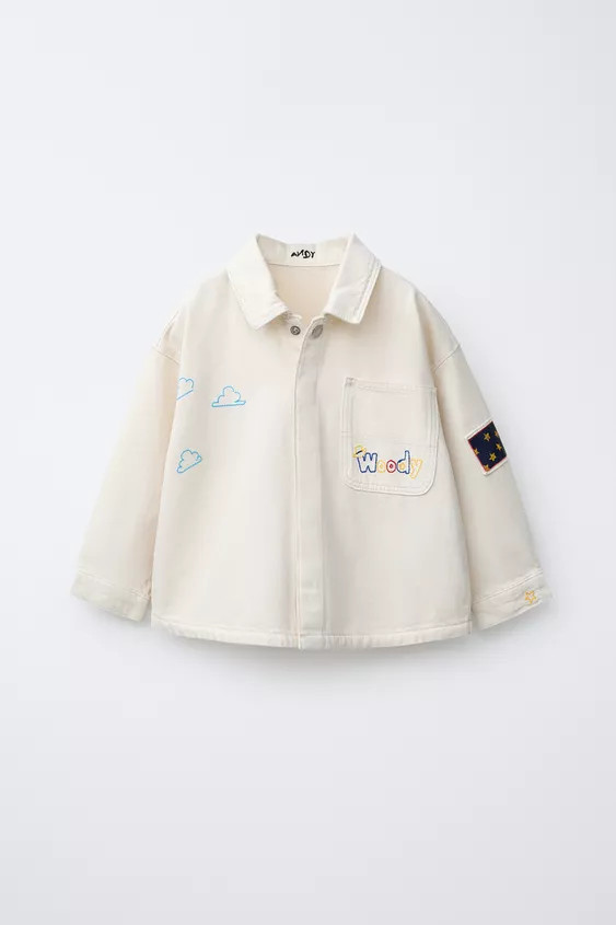 TOY STORY © DISNEY PIXAR EMBROIDERED TWILL OVERSHIRT | Zara UK