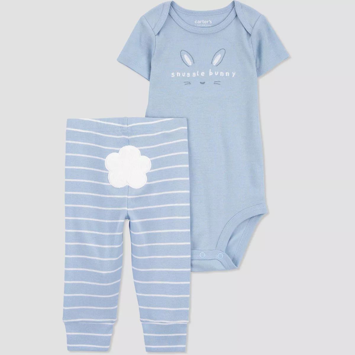 Carter's Just One You® Baby 2pc Snuggle Bunny Coordinate Set - Blue | Target