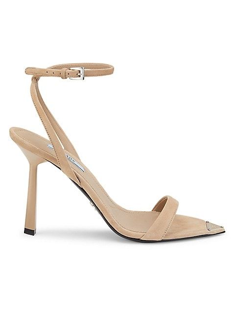 Leather High-Heel Sandals | Saks Fifth Avenue