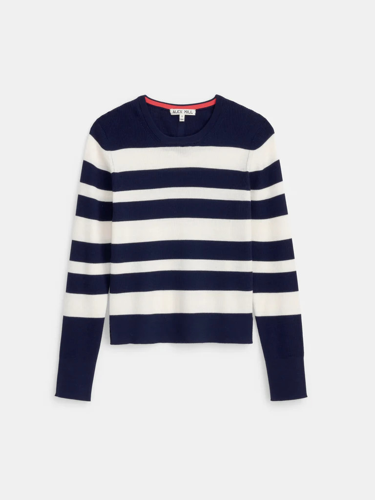 Ava Striped Sweater Tee | Alex Mill