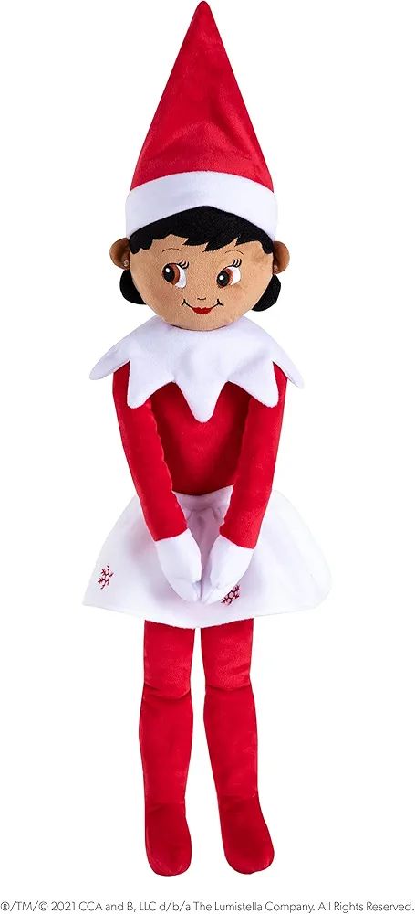 The Elf on the Shelf Hugable- 27-inch Scout Elf Plush Toys - Lovable Stuffed Brown Eyed Girl Elf ... | Amazon (US)