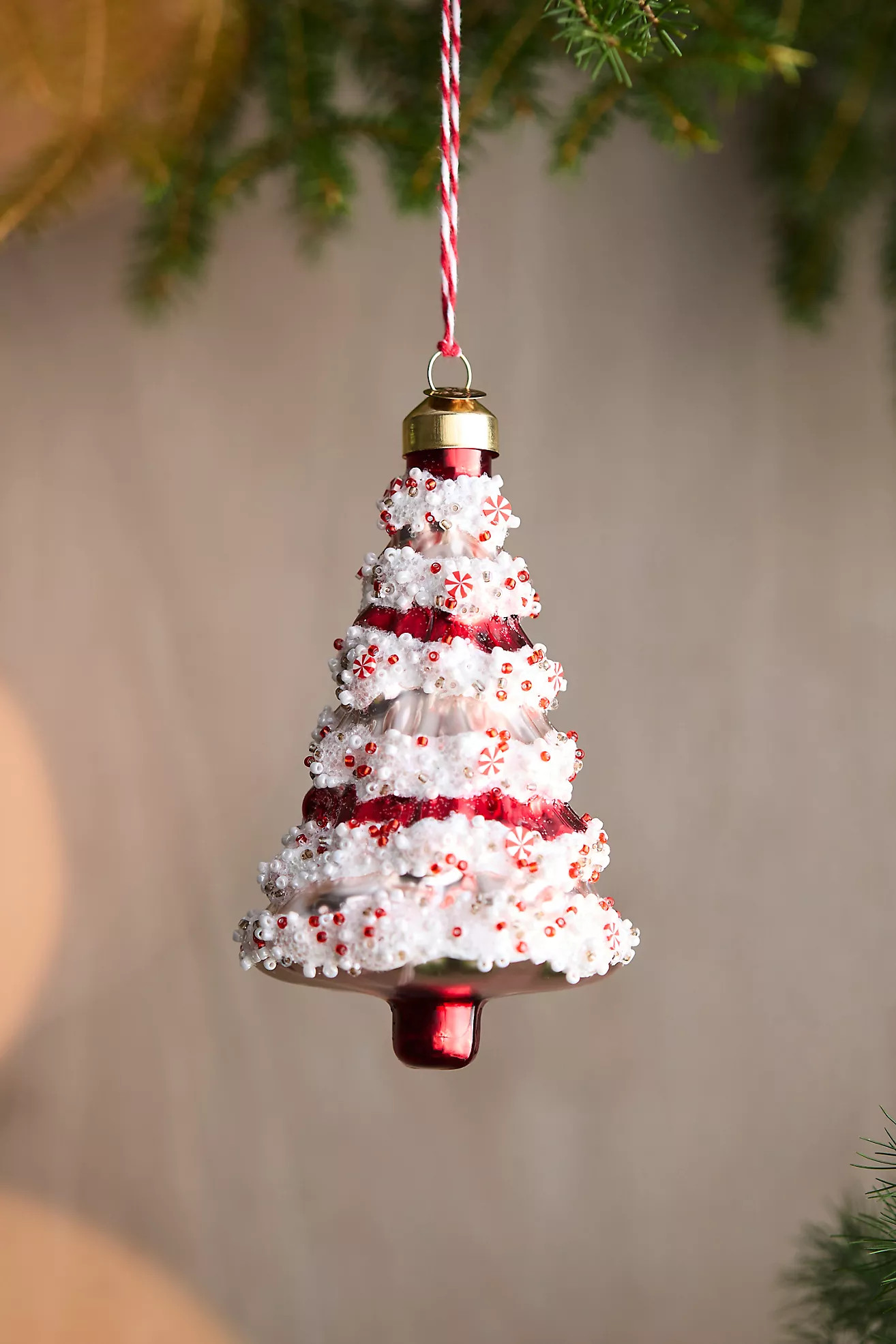 Confetti Tree Glass Ornament | Anthropologie (US)