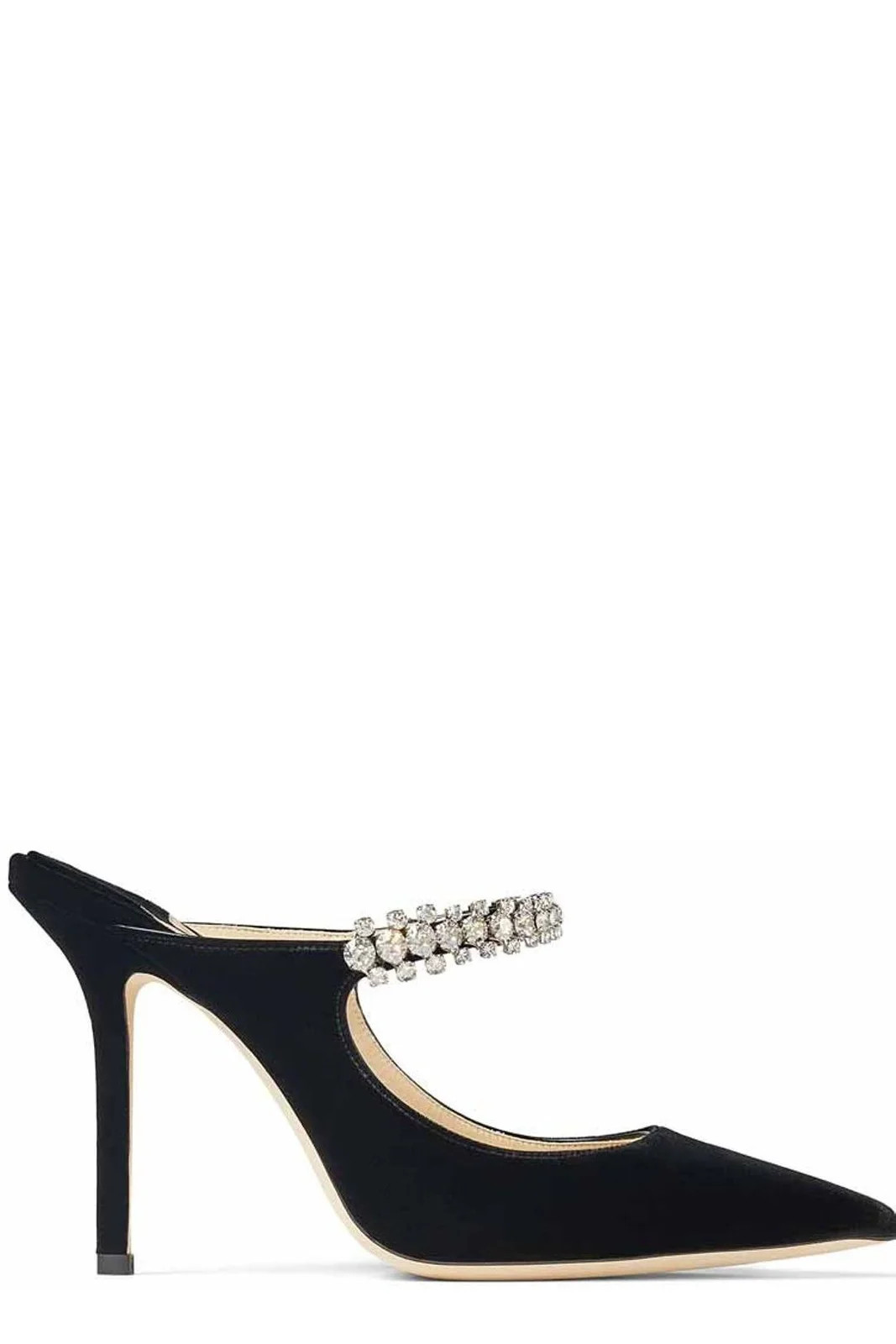 Jimmy Choo Bing 100 Embellished Mules | Cettire Global
