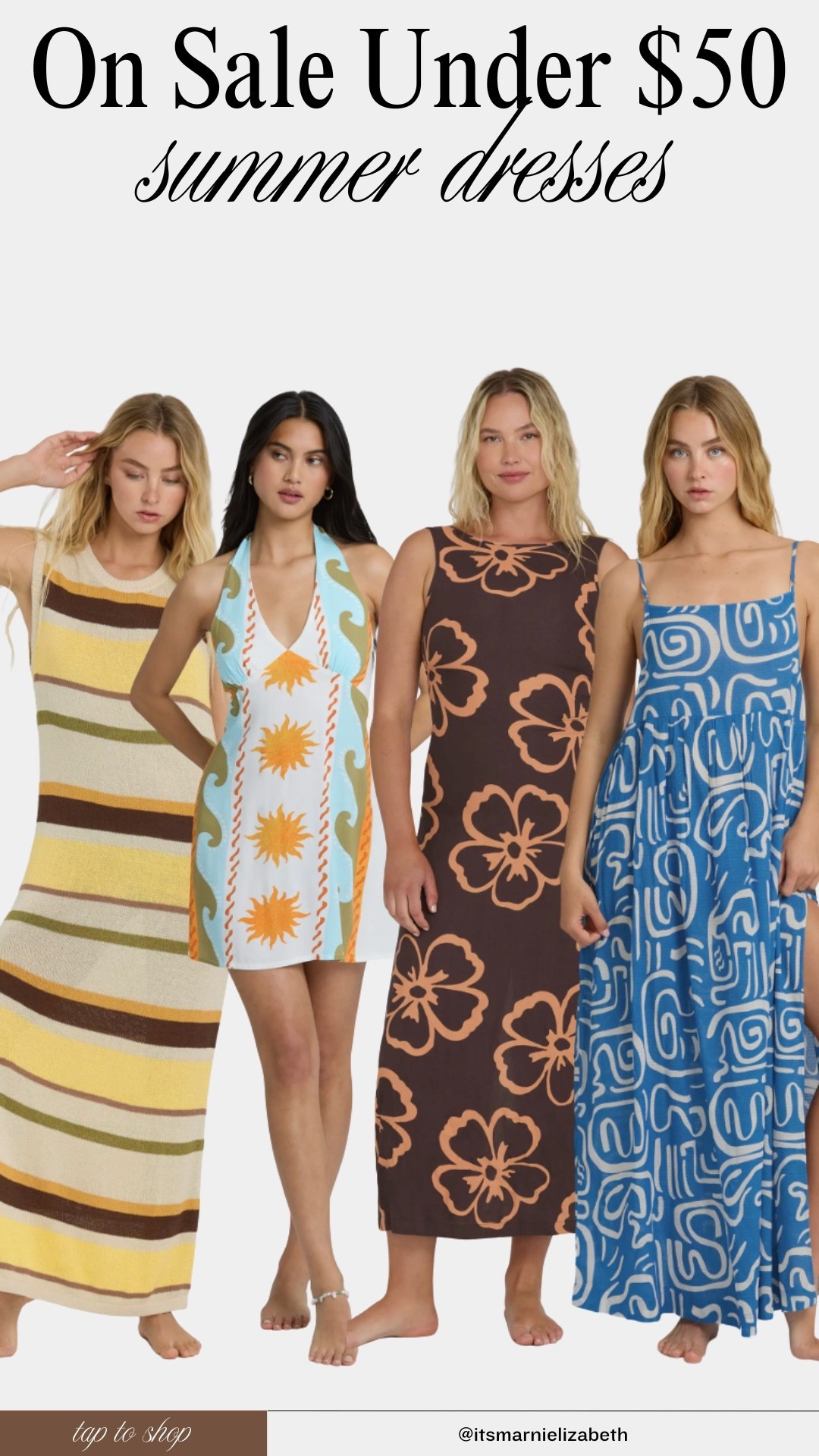 Summer dresses and all under $50!! ☀️

Spring outfit, summer outfit, vacation outfit, travel inspo, travel wear, outfit ideas

#LTKgrwm #LTKootd #LTKSeasonal