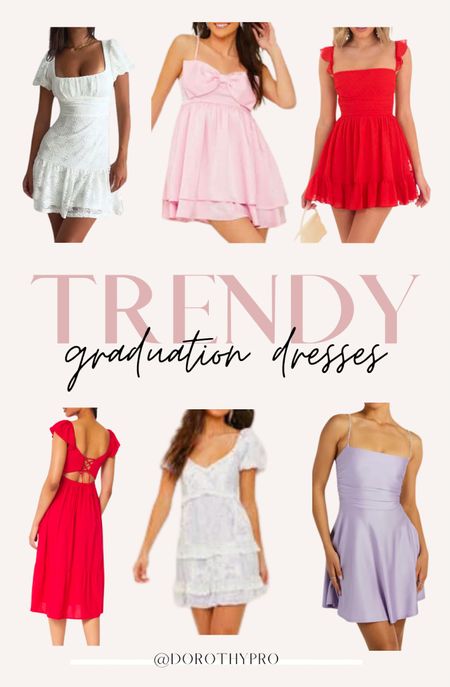 Trendy graduation dresses! Graduation is just around the corner! Here are some of the cutest grad dress finds! 

#LTKfindsunder100 #LTKsalealert #LTKstyletip