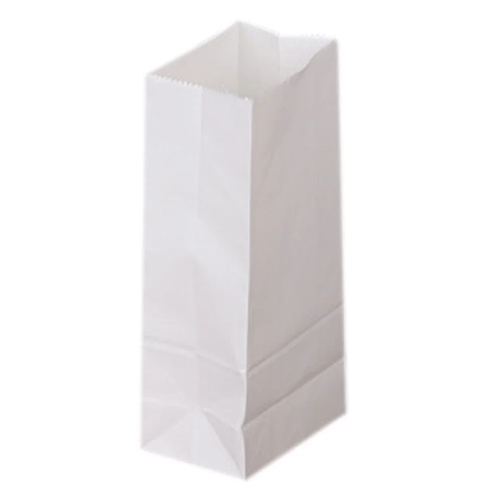 50 Count - White Paper Bags for Packing Lunch & Snacks - Blank White Lunch Bags Paper for Arts & ... | Walmart (CA)
