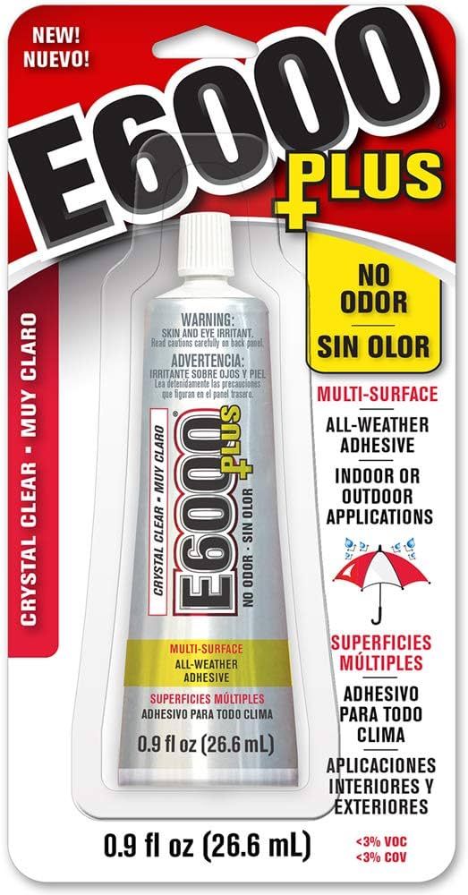 Eclectic 570110, Clear 0.9 Fl Oz E6000+Plus Multipurpose Adhesive-0.9oz, 0.9 oz | Amazon (US)