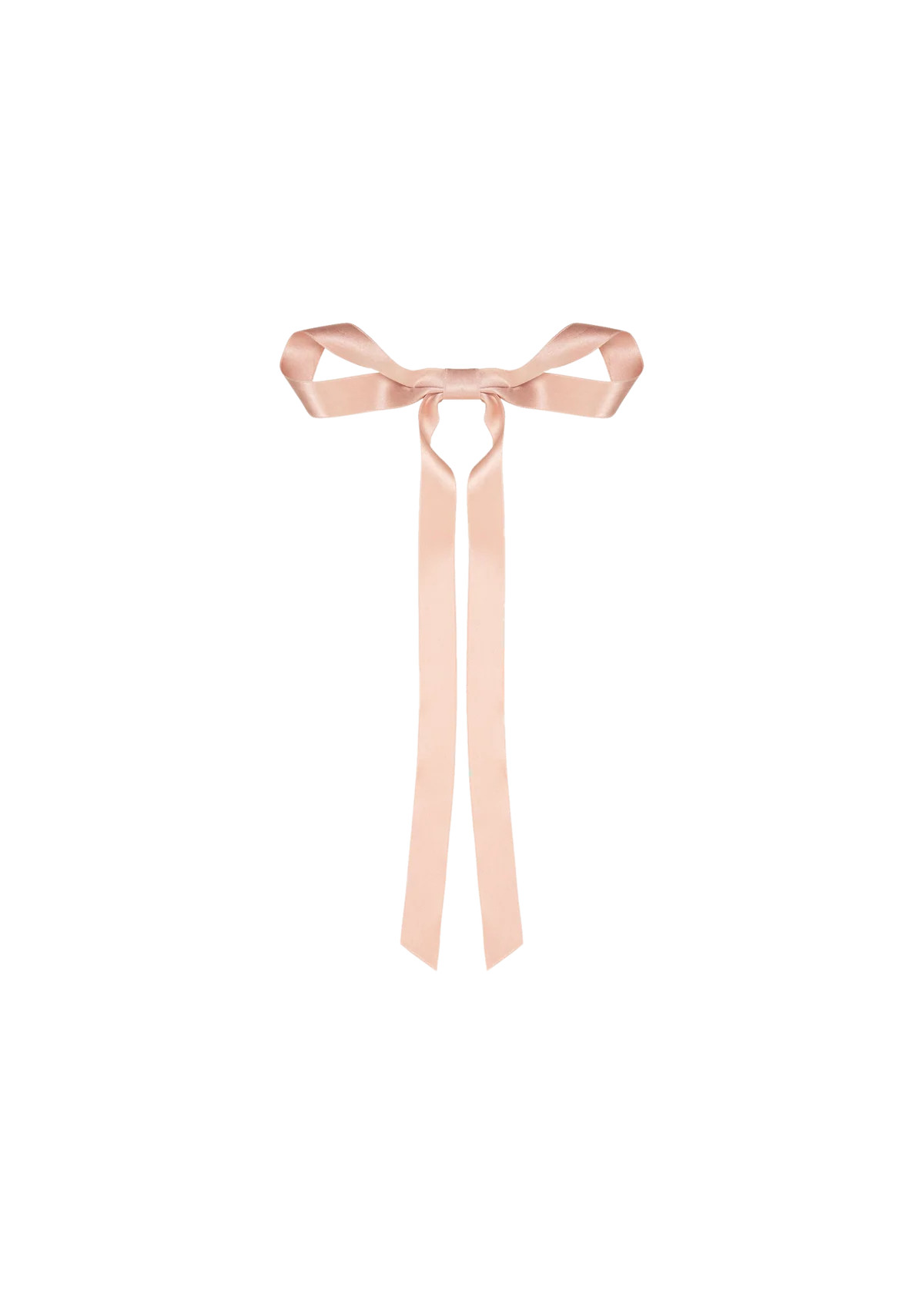 Gretta Bow Barrette in Blush | Over The Moon