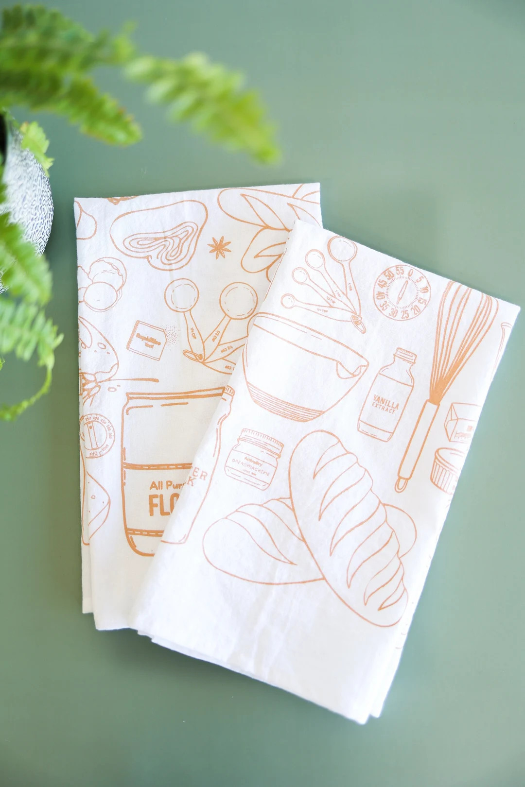 Bread Baking Tea Towel Bakers Tea Towel Sourdough Bread Baking Ingredients Kitchen Towel Farmhous... | Etsy (US)