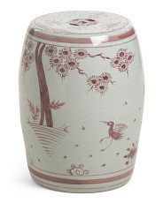 13x18 Porcelain Moka Pine Bird Stool | Chairs & Seating | Marshalls | Marshalls