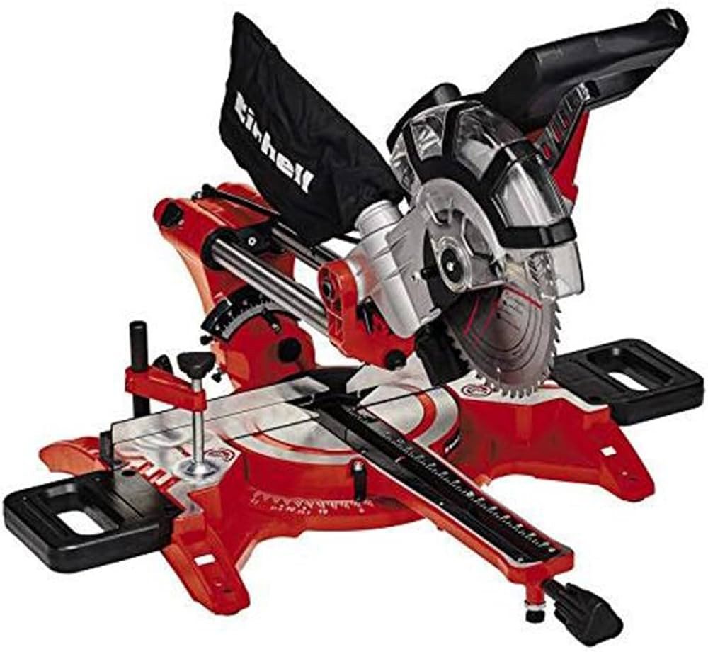Einhell Scie à onglet radiale TC-SM 2131/1 Dual (max. 1 800 W, 4 900 tour/min, système de ... | Amazon (FR)