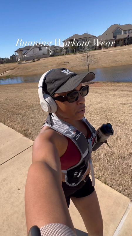 What I wear to run outdoors. Linking this Amazon running vest, which makes it easy to carry my keys, card(s), water bottle and phone. Also linking my Beats headphones and favorite running shoes- the Hoka Bondi 8s! 

#LTKGiftGuide #LTKfindsunder100 #LTKfitness