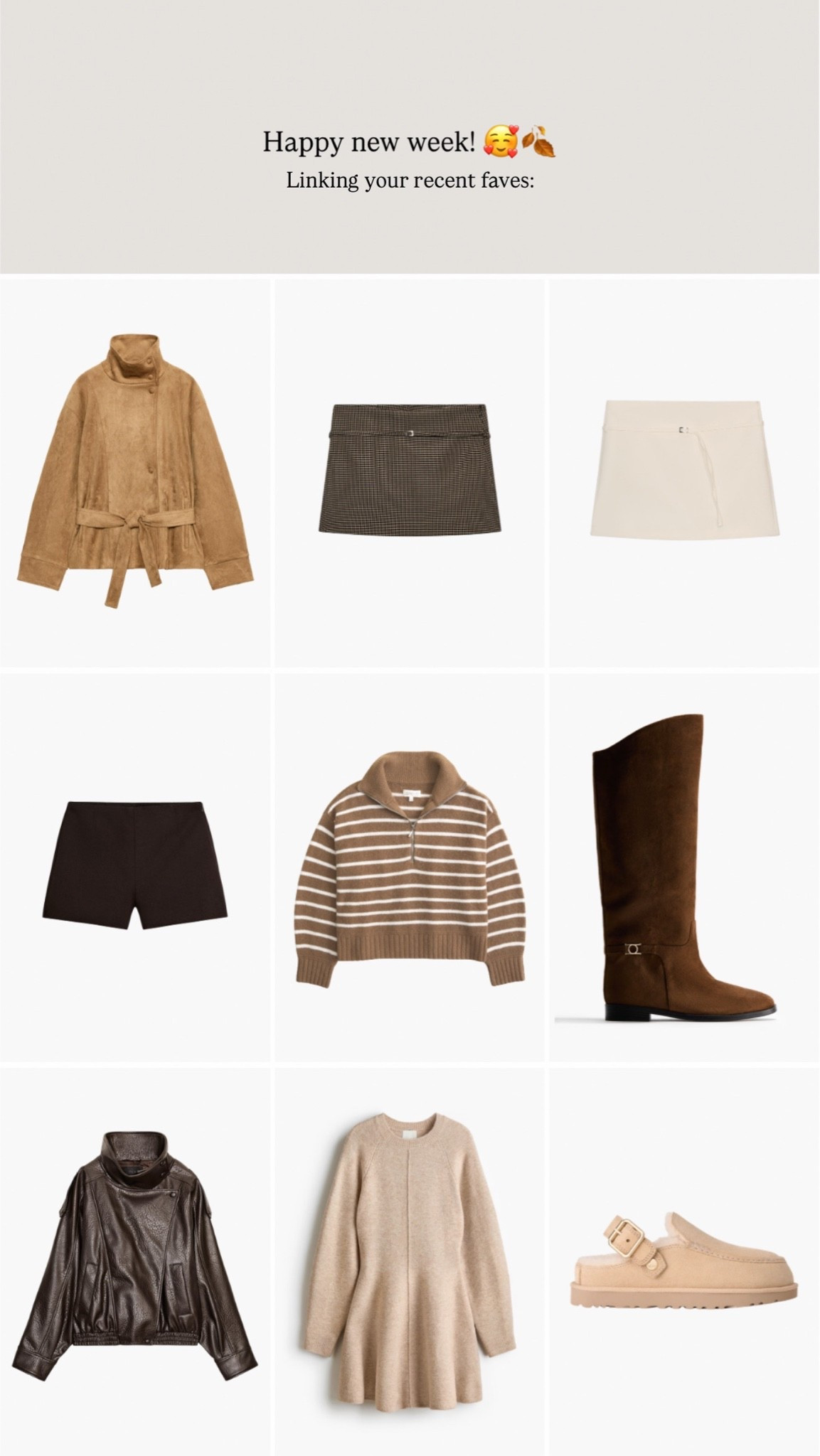 Your weekly autumn faves! 🍂

#LTKautumn #LTKeurope #LTKstyletip