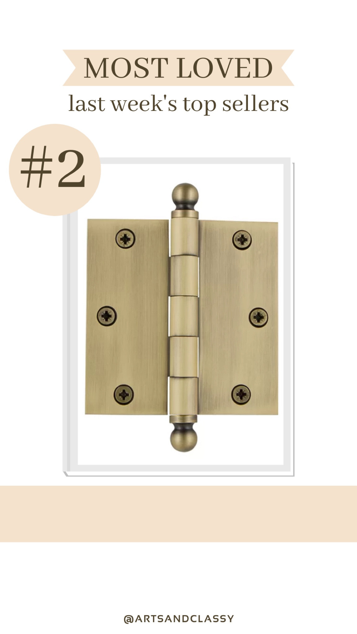 This door hinge is one of this week’s best sellers! It’s from Wayfair and on sale now! 

#LTKFindsUnder50 #LTKSaleAlert #LTKHome